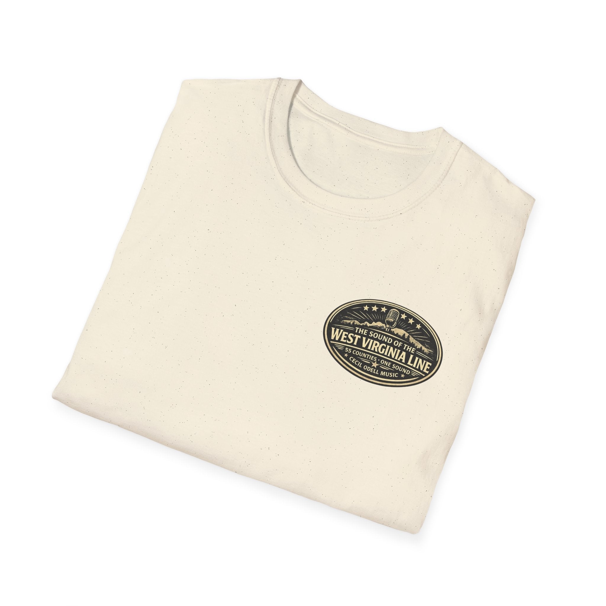 T-Shirt: "Down in Man" Photo Graphic Tee (Welcome to Man Fireworks) - Cecil Odell Music