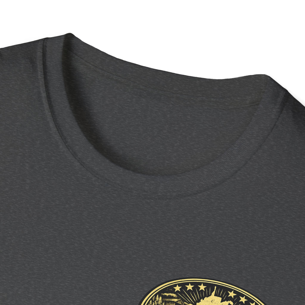 Tyler County Line Fire Department T-Shirt: Vintage Badge Sunset Design - Cecil Odell Music