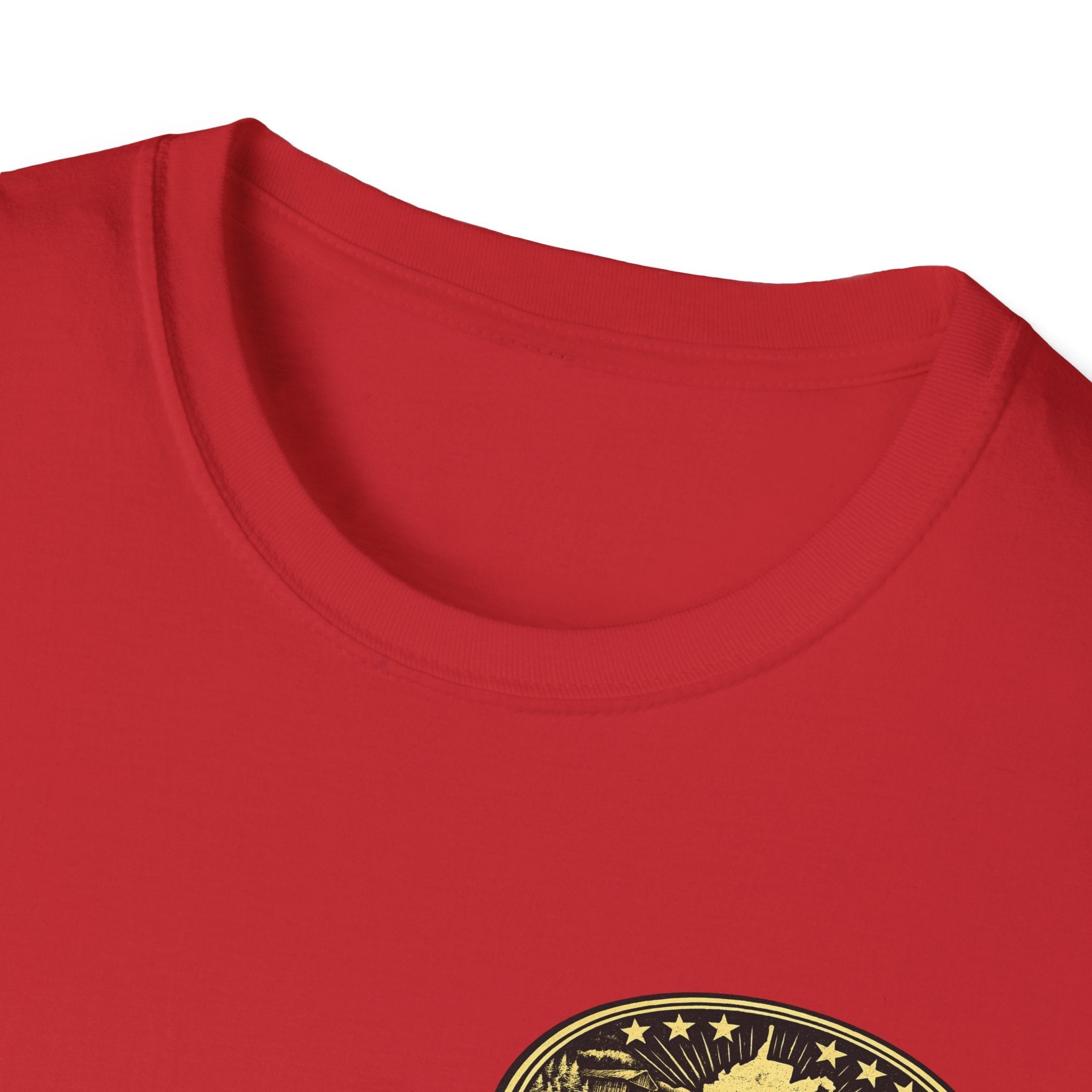 Tyler County Line Fire Department T-Shirt: Vintage Badge Sunset Design - Cecil Odell Music