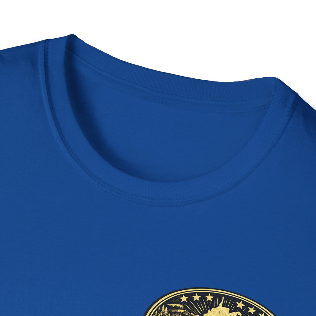 Tyler County Line Fire Department T-Shirt: Vintage Badge Sunset Design - Cecil Odell Music