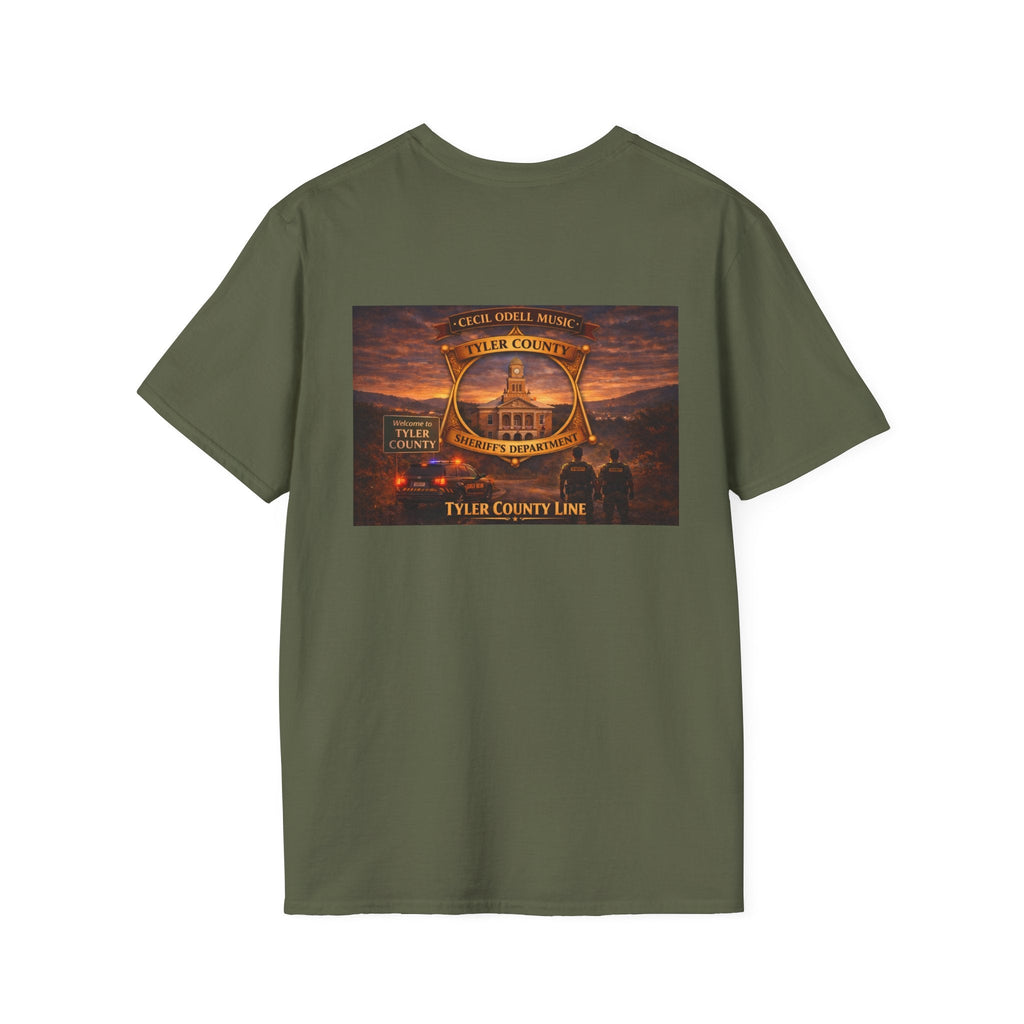 Tyler County Line T-Shirt: Cecil Odell - Cecil Odell Music