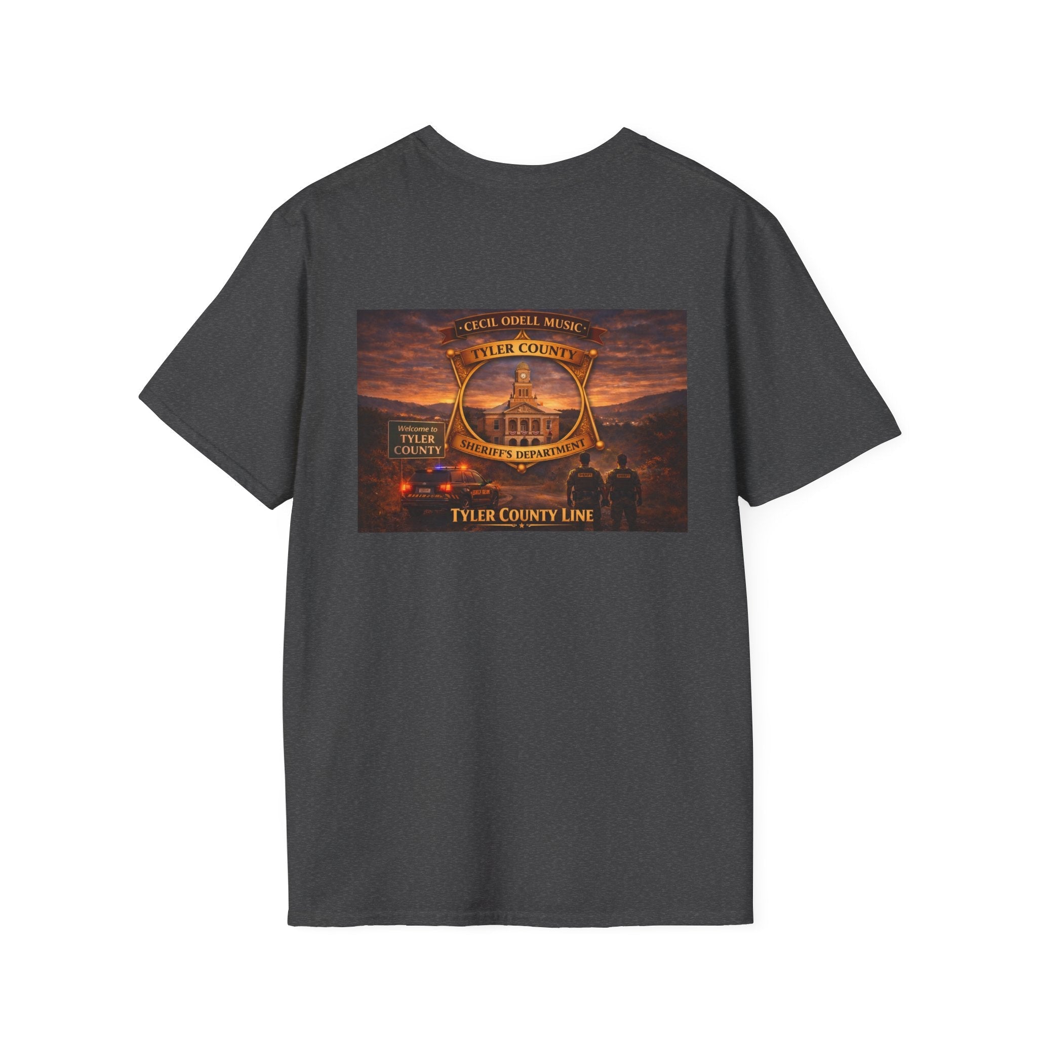 Tyler County Line T-Shirt: Cecil Odell - Cecil Odell Music