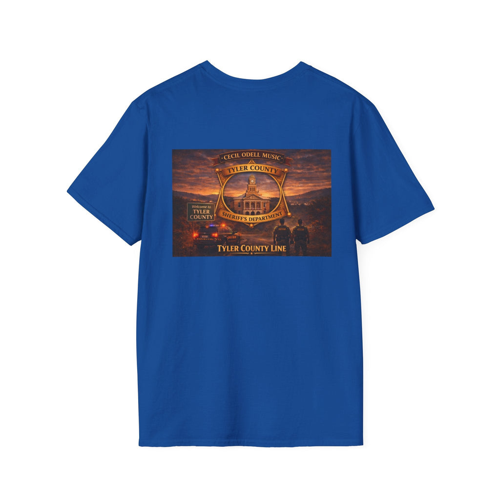 Tyler County Line T-Shirt: Cecil Odell - Cecil Odell Music