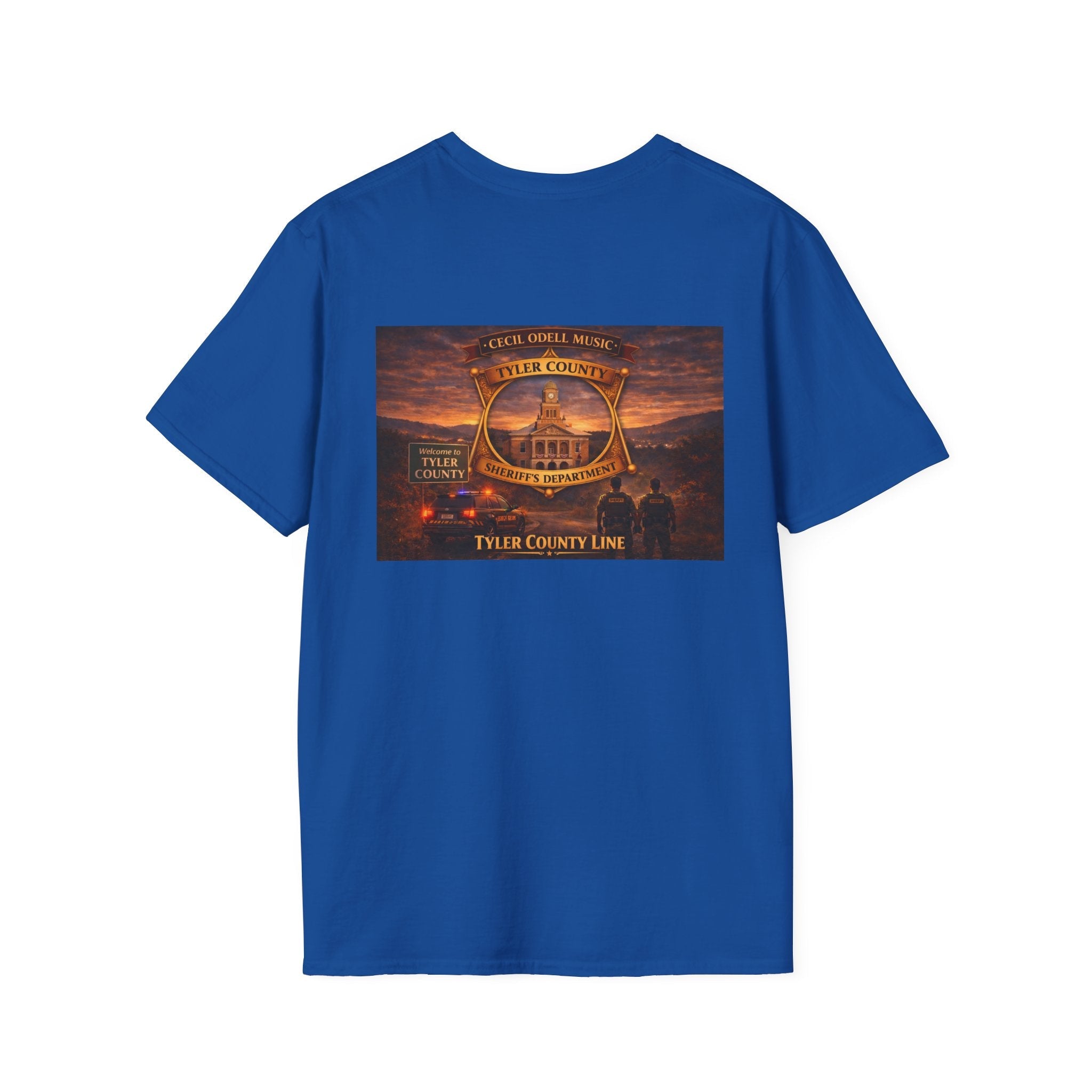Tyler County Line T-Shirt: Cecil Odell - Cecil Odell Music