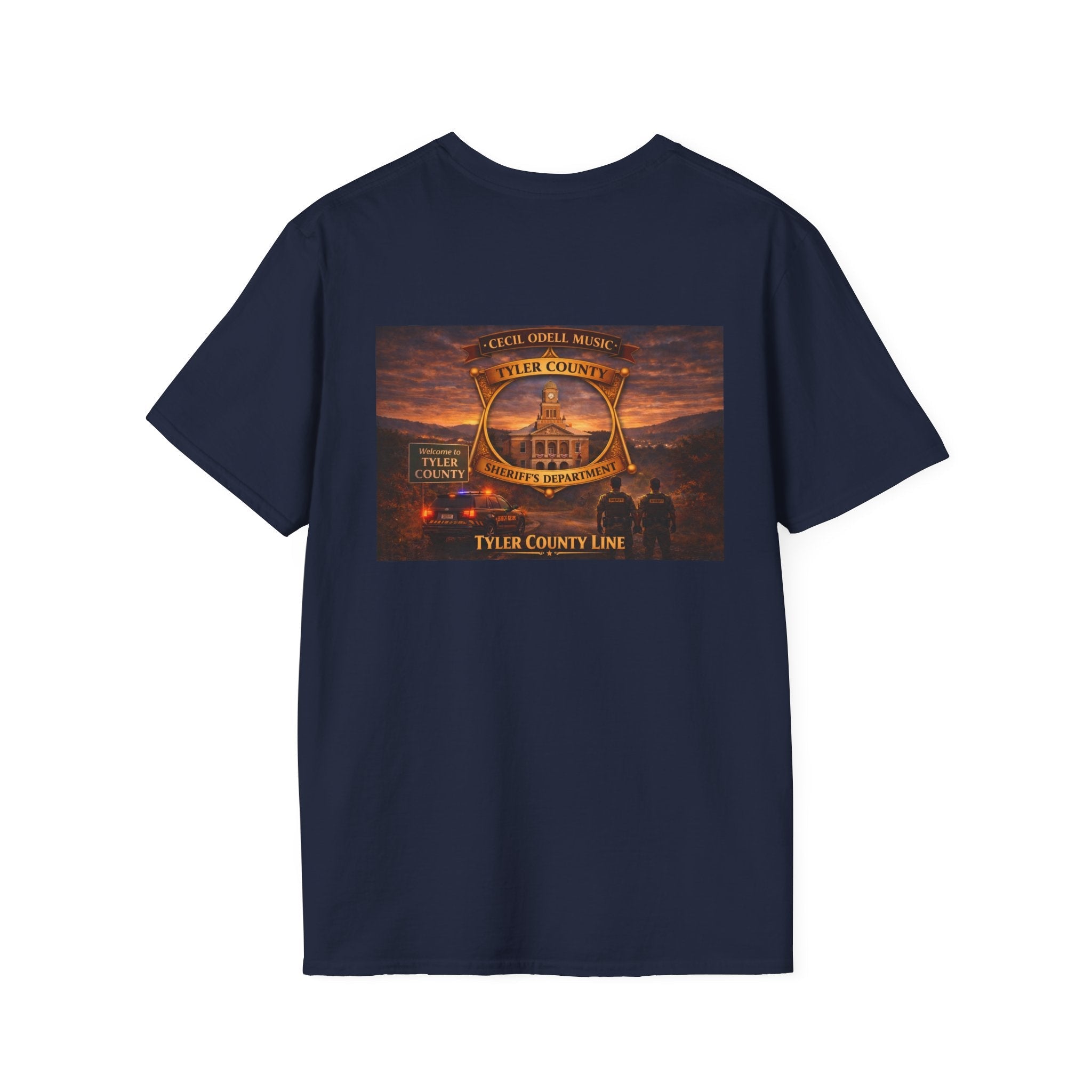 Tyler County Line T-Shirt: Cecil Odell - Cecil Odell Music