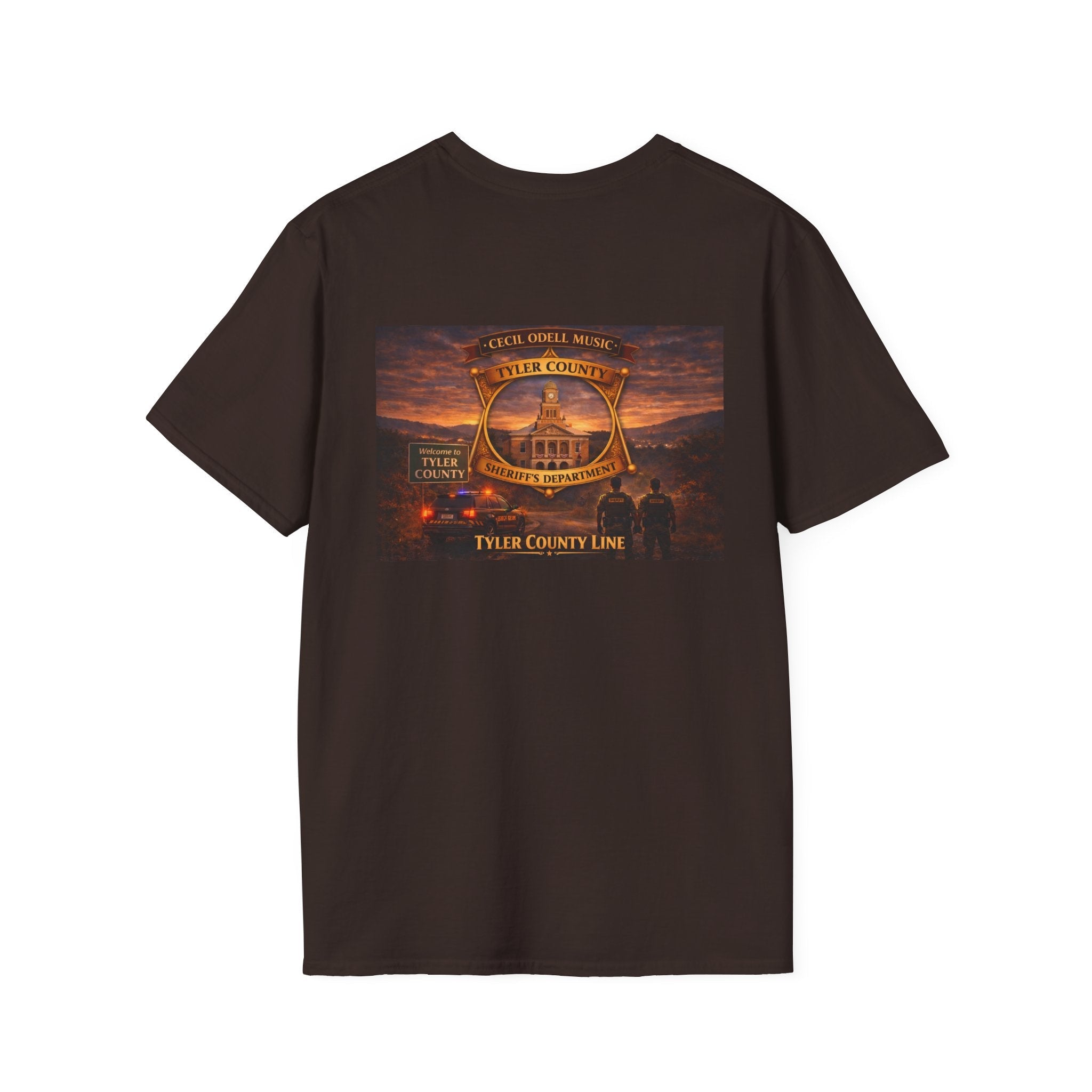 Tyler County Line T-Shirt: Cecil Odell - Cecil Odell Music