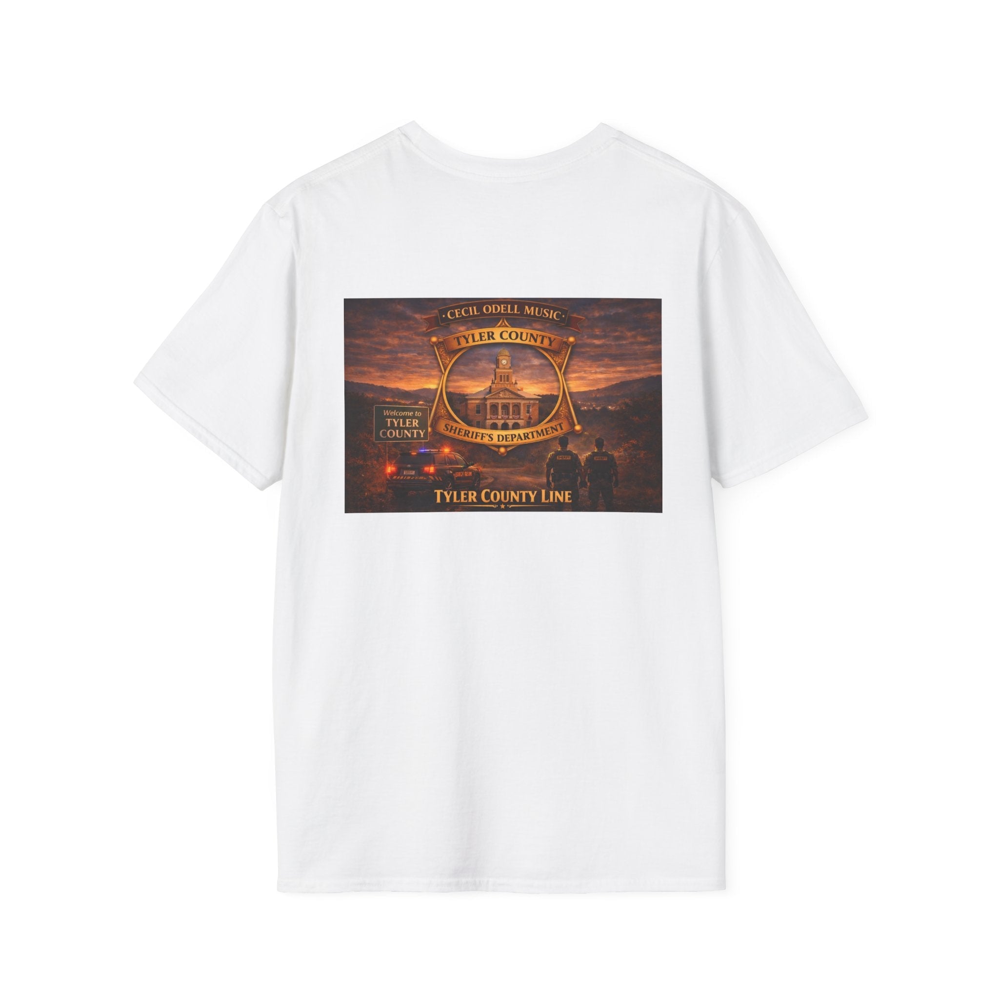 Tyler County Line T-Shirt: Cecil Odell - Cecil Odell Music