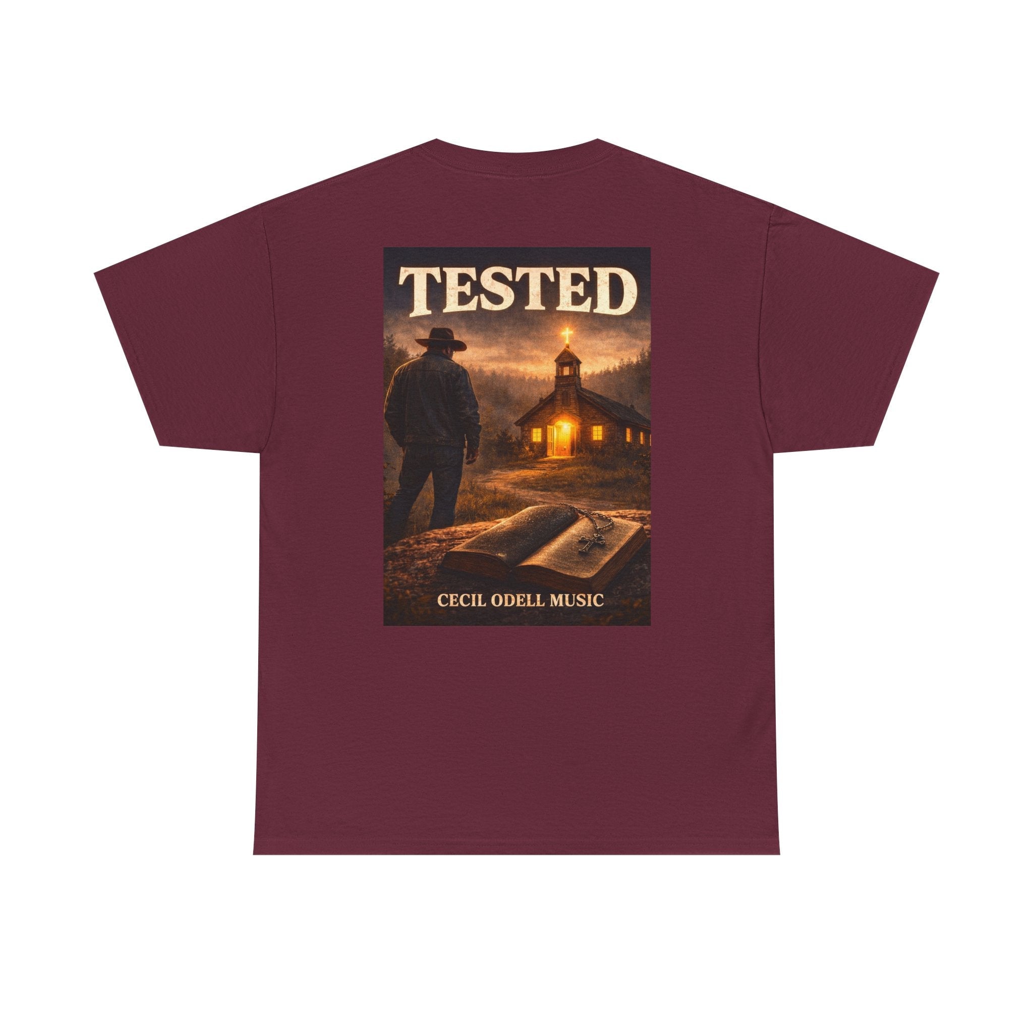 Unisex Heavy Cotton Tee - Cecil Odell Music