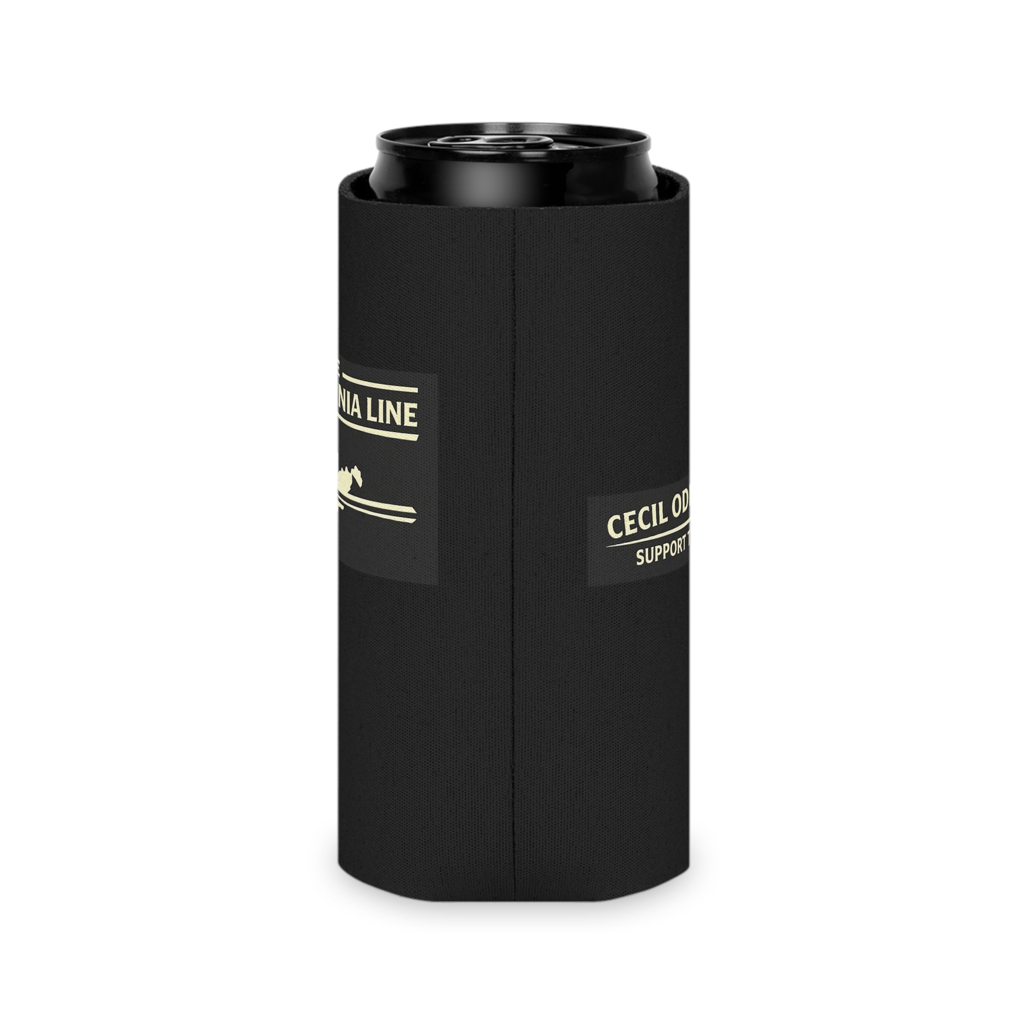 West Virginia Line Can Cooler - Cecil Odell Music