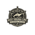West Virginia Line Vintage Badge Kiss - Cut Sticker: “The Voice of the West Virginia Line” - Cecil Odell Music