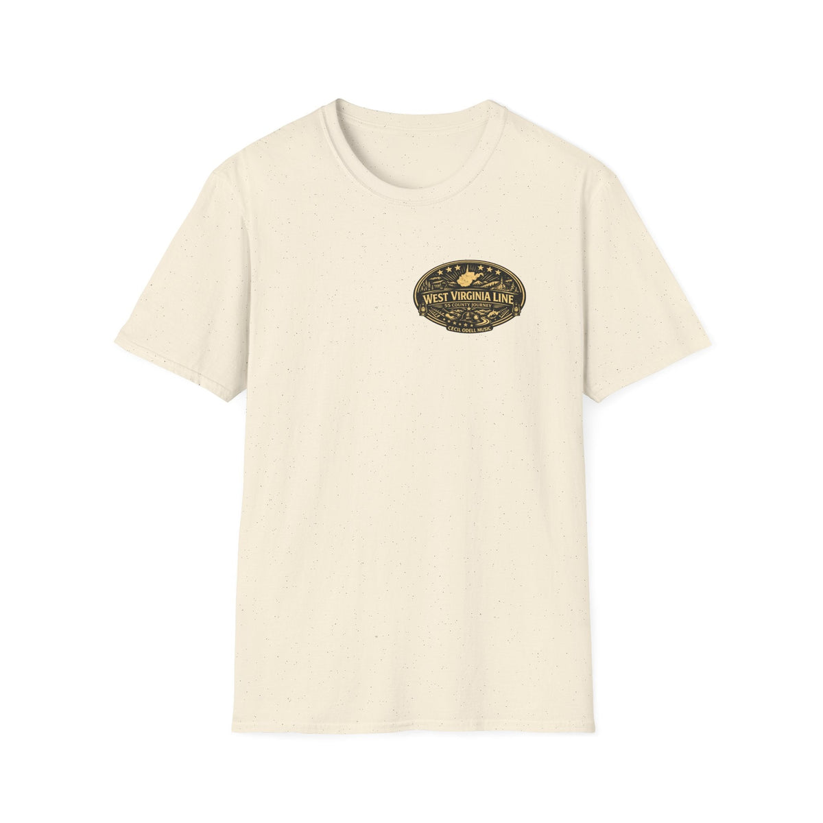 West Virginia Line Wirt County T-Shirt - Cecil Odell Music