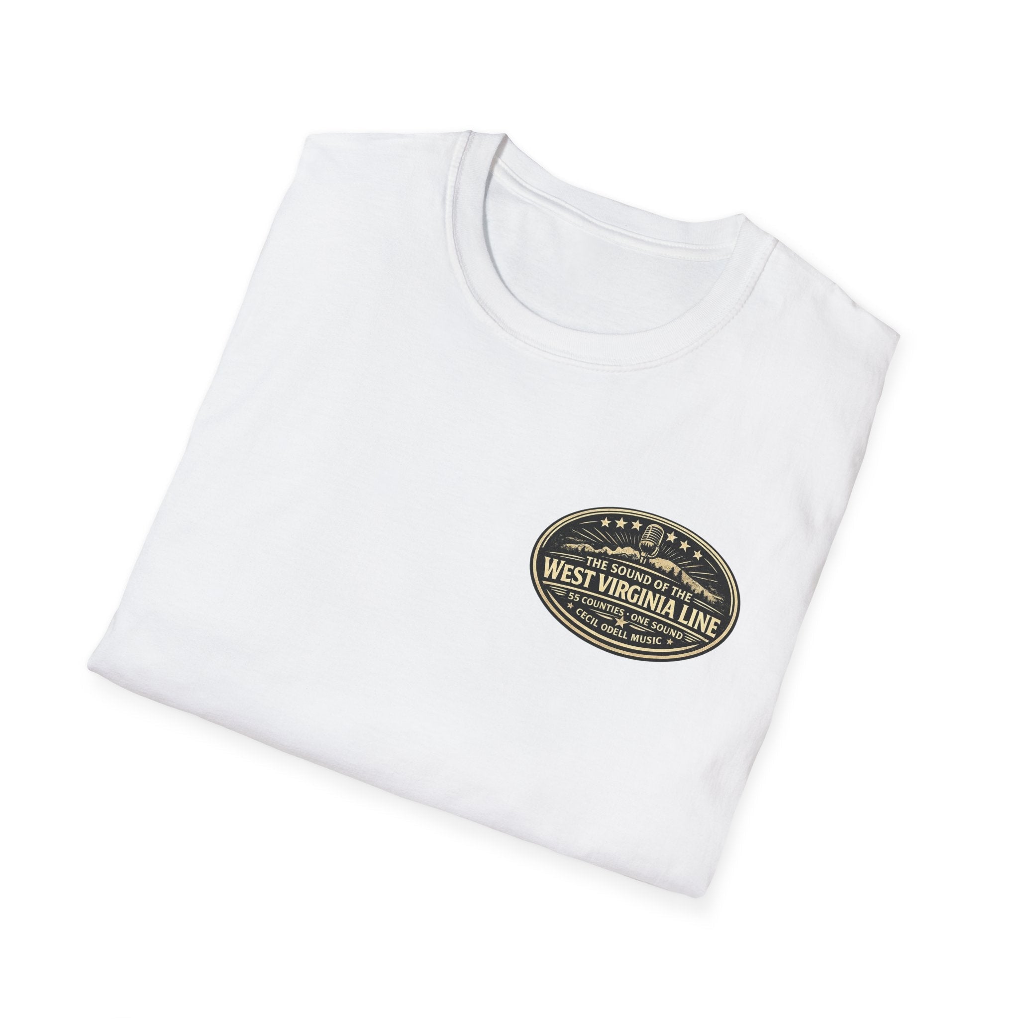West Virginia Nurses T-Shirt: Vintage Hospital Corridor Design - Cecil Odell Music