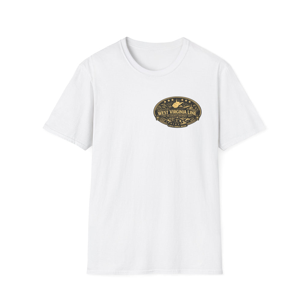 West Virginia Proud T-Shirt: Vintage Lantern Coal Miner Design - Cecil Odell Music