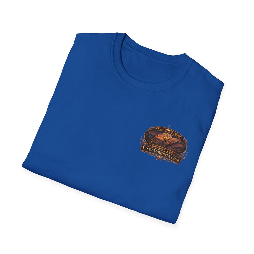 Wirt County Sheriff Badge T-Shirt: 'Wirt County Line' Tribute Tee - Cecil Odell Music