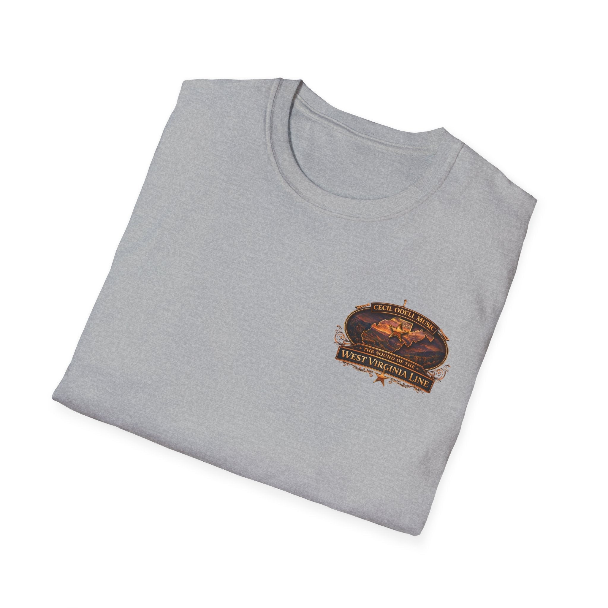 Wirt County Sheriff Badge T-Shirt: 'Wirt County Line' Tribute Tee - Cecil Odell Music