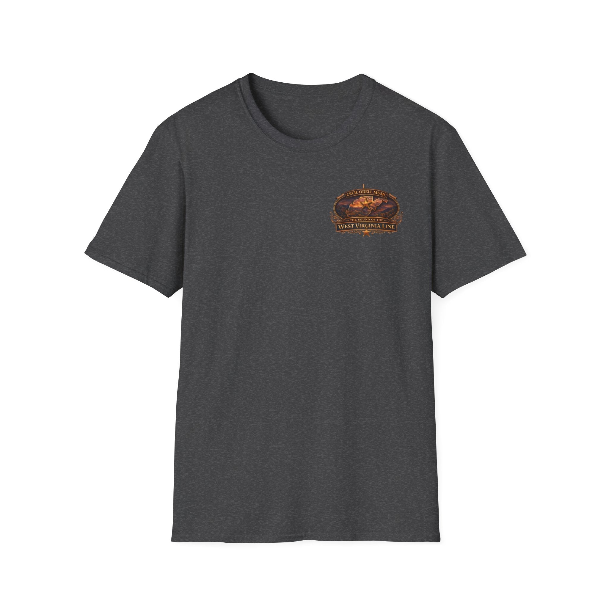 Wirt County Sheriff Badge T-Shirt: 'Wirt County Line' Tribute Tee - Cecil Odell Music