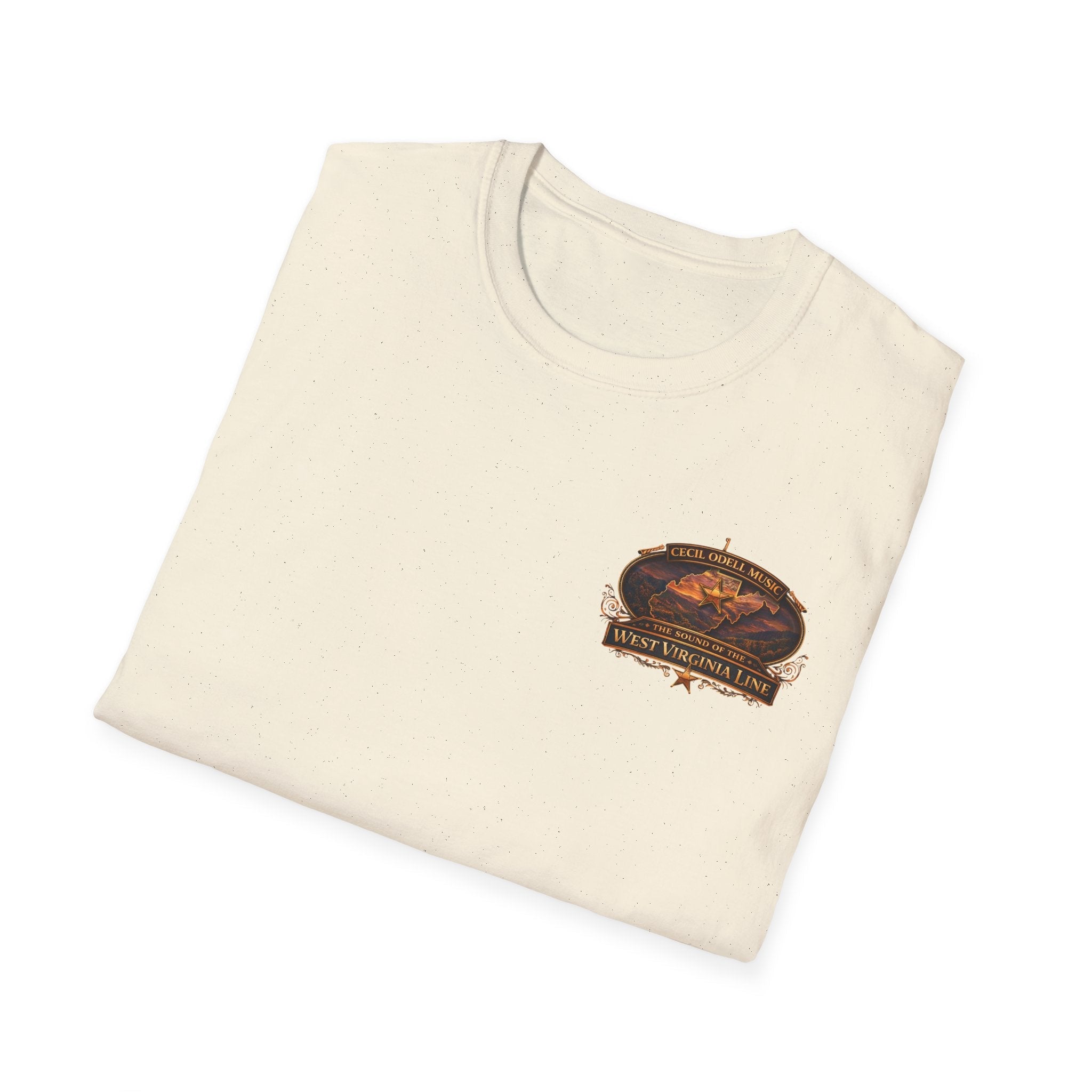 Wirt County Sheriff Badge T-Shirt: 'Wirt County Line' Tribute Tee - Cecil Odell Music