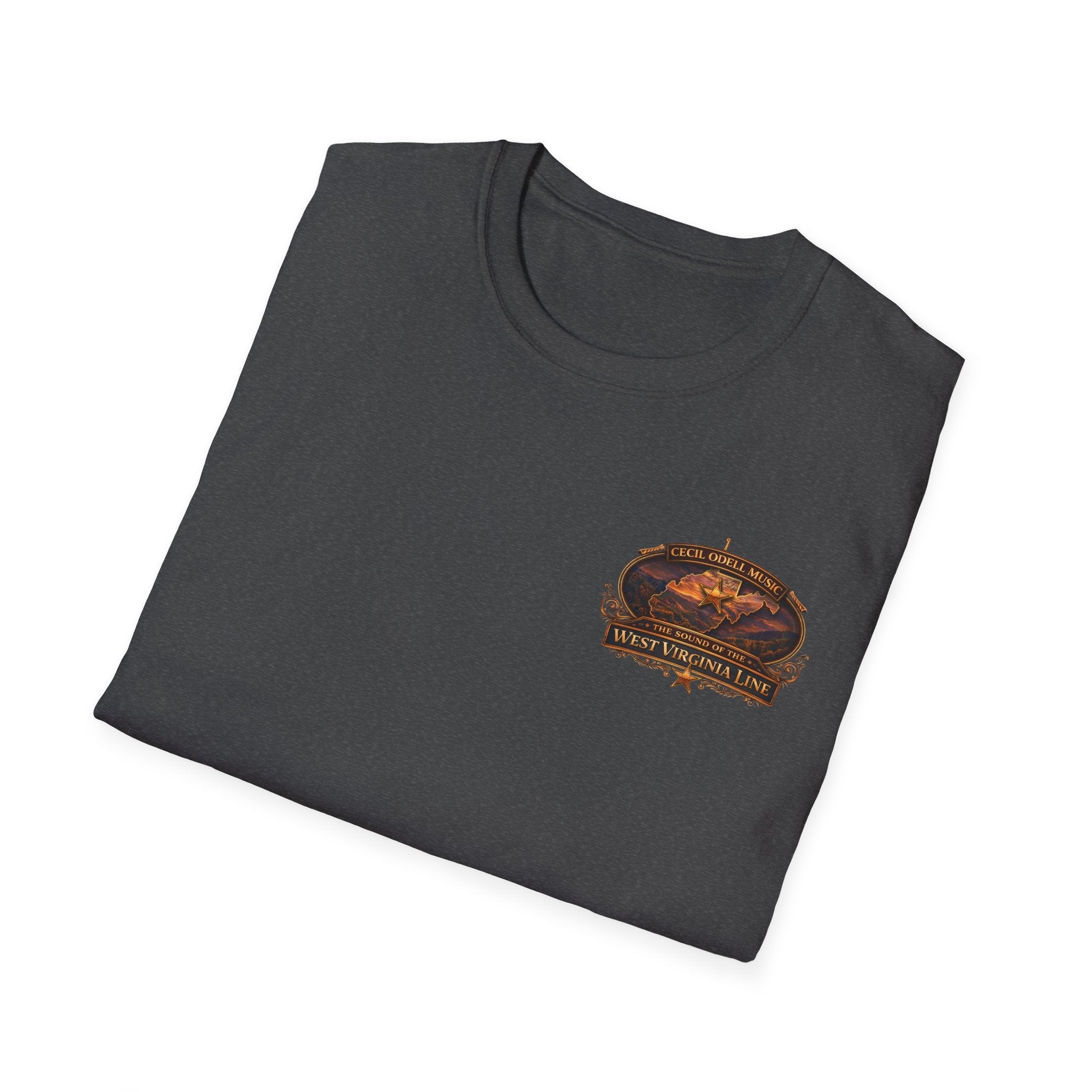 Wirt County Sheriff Badge T-Shirt: 'Wirt County Line' Tribute Tee - Cecil Odell Music