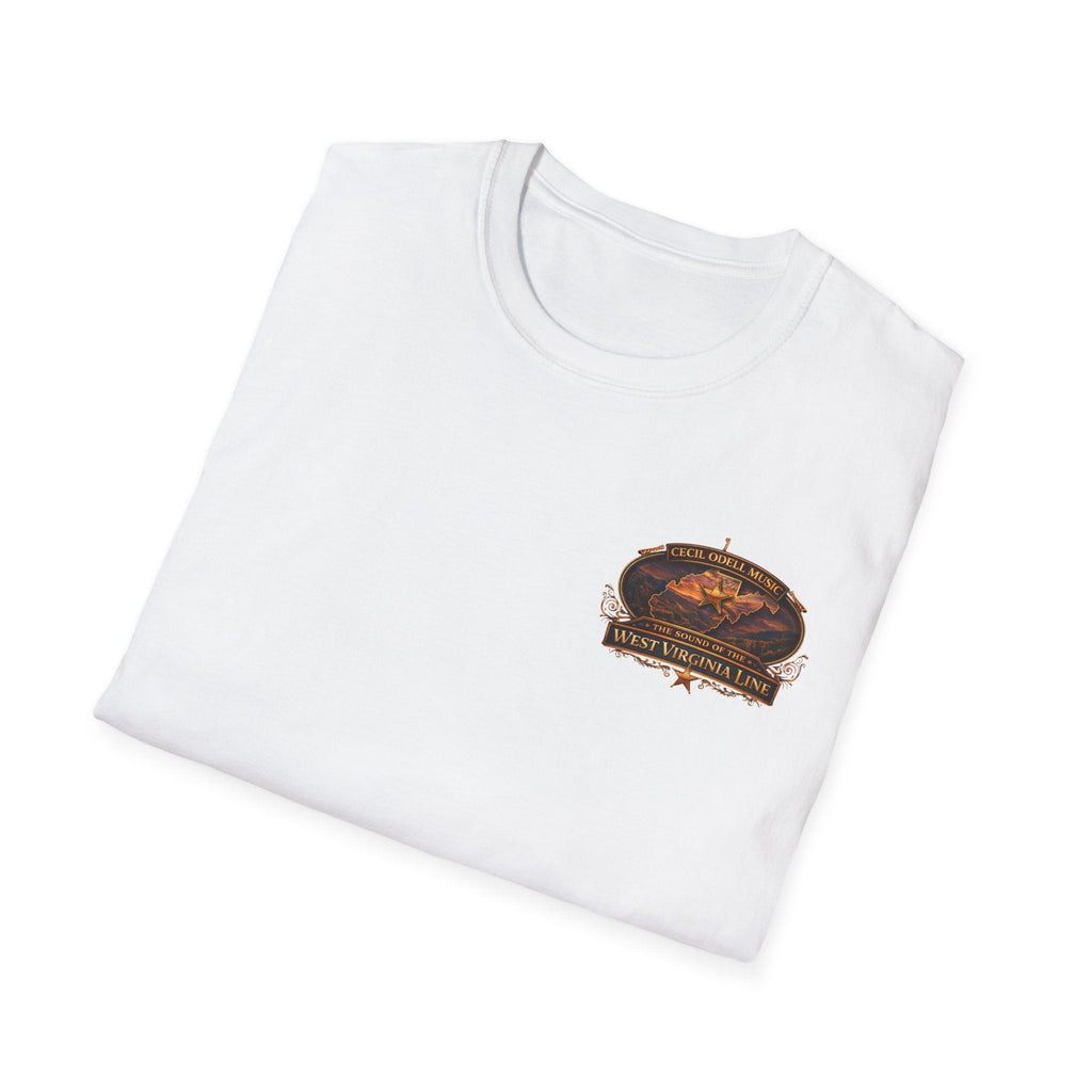 Wirt County Sheriff Badge T-Shirt: 'Wirt County Line' Tribute Tee - Cecil Odell Music