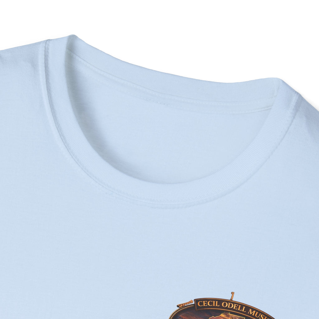 Wirt County Sheriff Badge T-Shirt: 'Wirt County Line' Tribute Tee - Cecil Odell Music