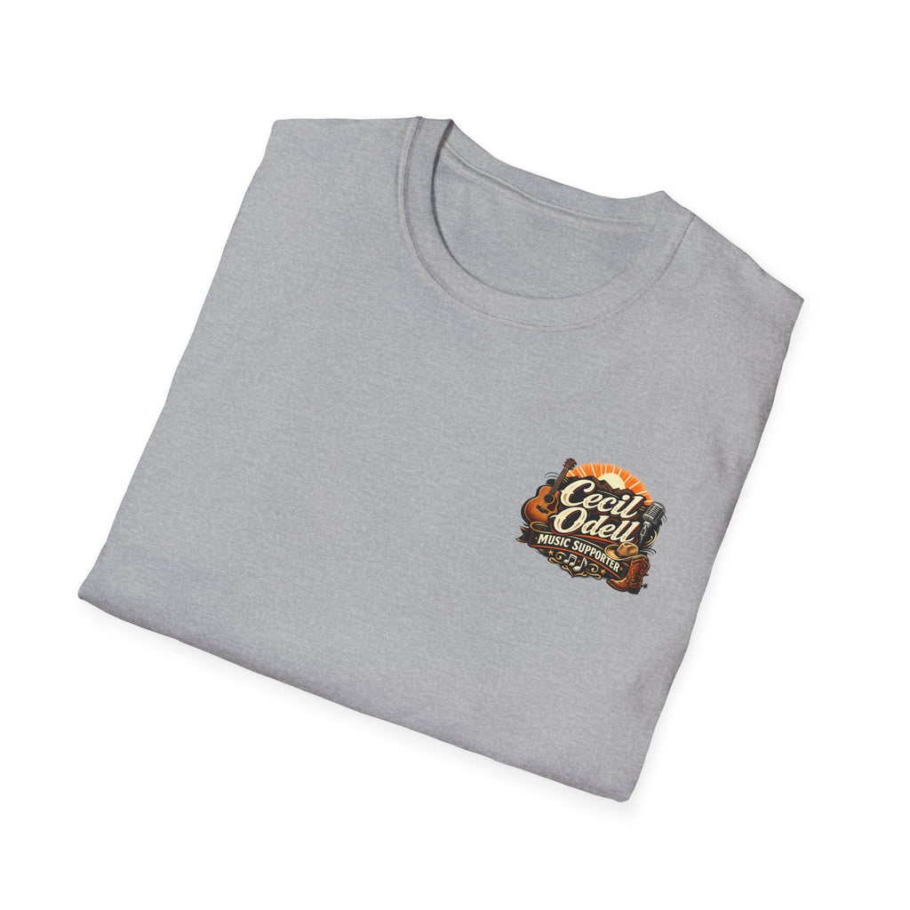 WV Proud T-Shirt: West Virginia State Outline Tee - Cecil Odell Music