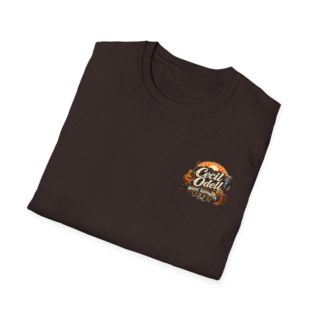 WV Proud T-Shirt: West Virginia State Outline Tee - Cecil Odell Music