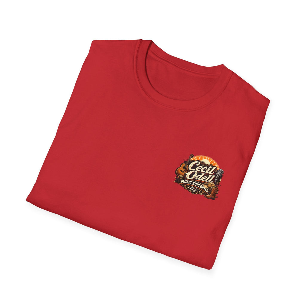 WV Proud T-Shirt: West Virginia State Outline Tee - Cecil Odell Music