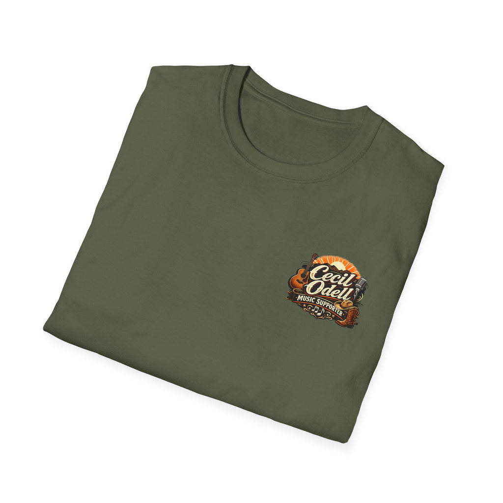 WV Proud T-Shirt: West Virginia State Outline Tee - Cecil Odell Music