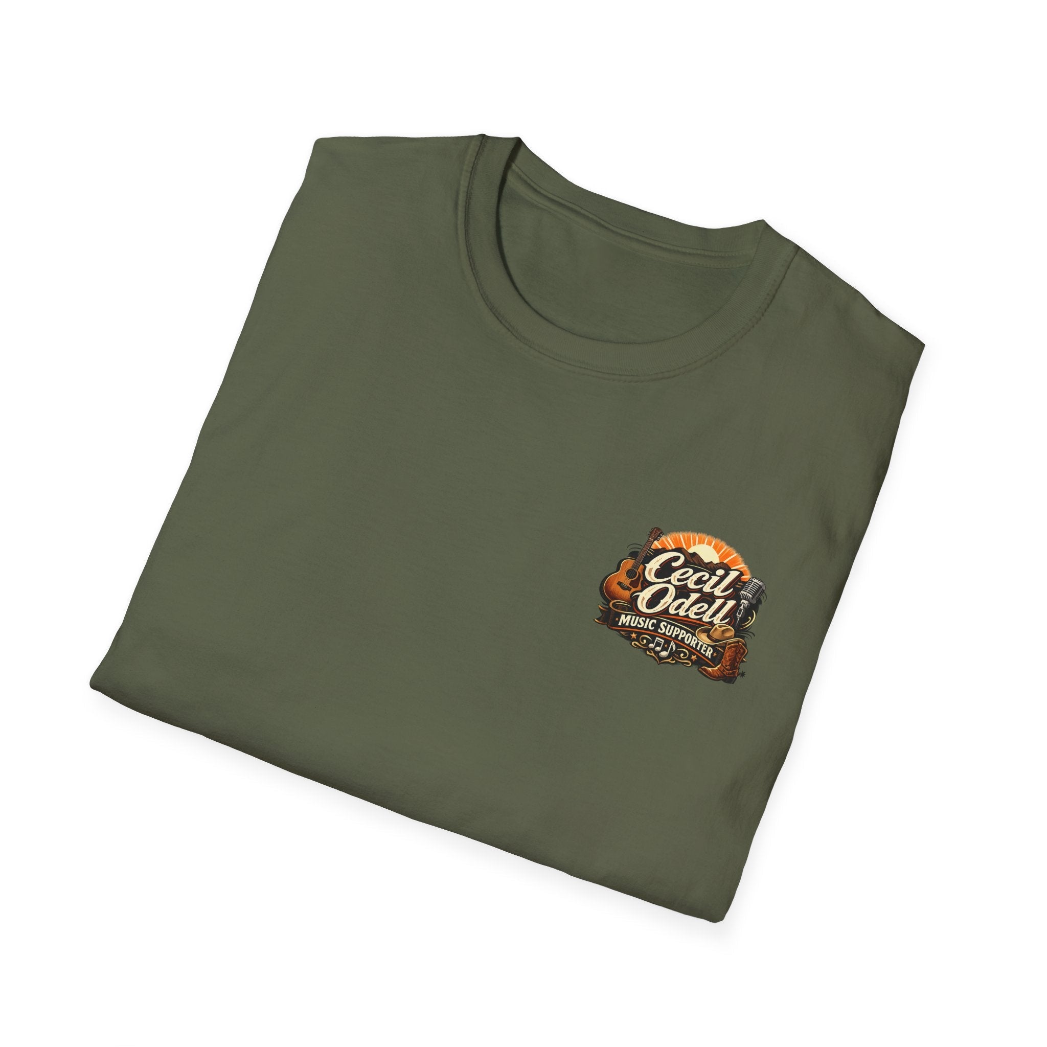 WV Proud T-Shirt: West Virginia State Outline Tee - Cecil Odell Music